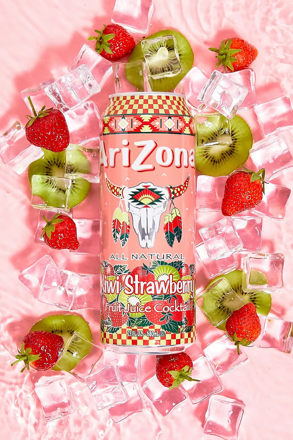 Arizona Kiwi & Strawberry Juice Cocktail – US Import Fruity Refreshment