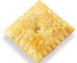 Crispy Cheez-It Italian Four Cheese crackers for snacking