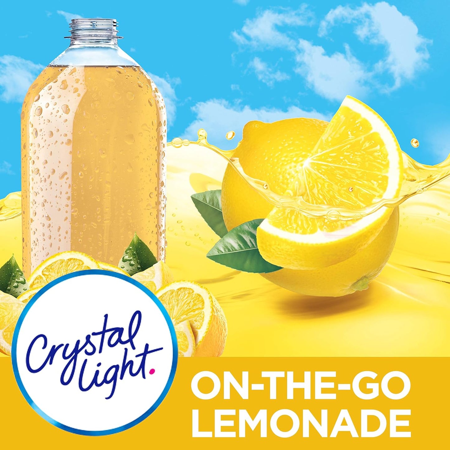 Crystal Light Lemonade On The Go Drink Mix 39.6g