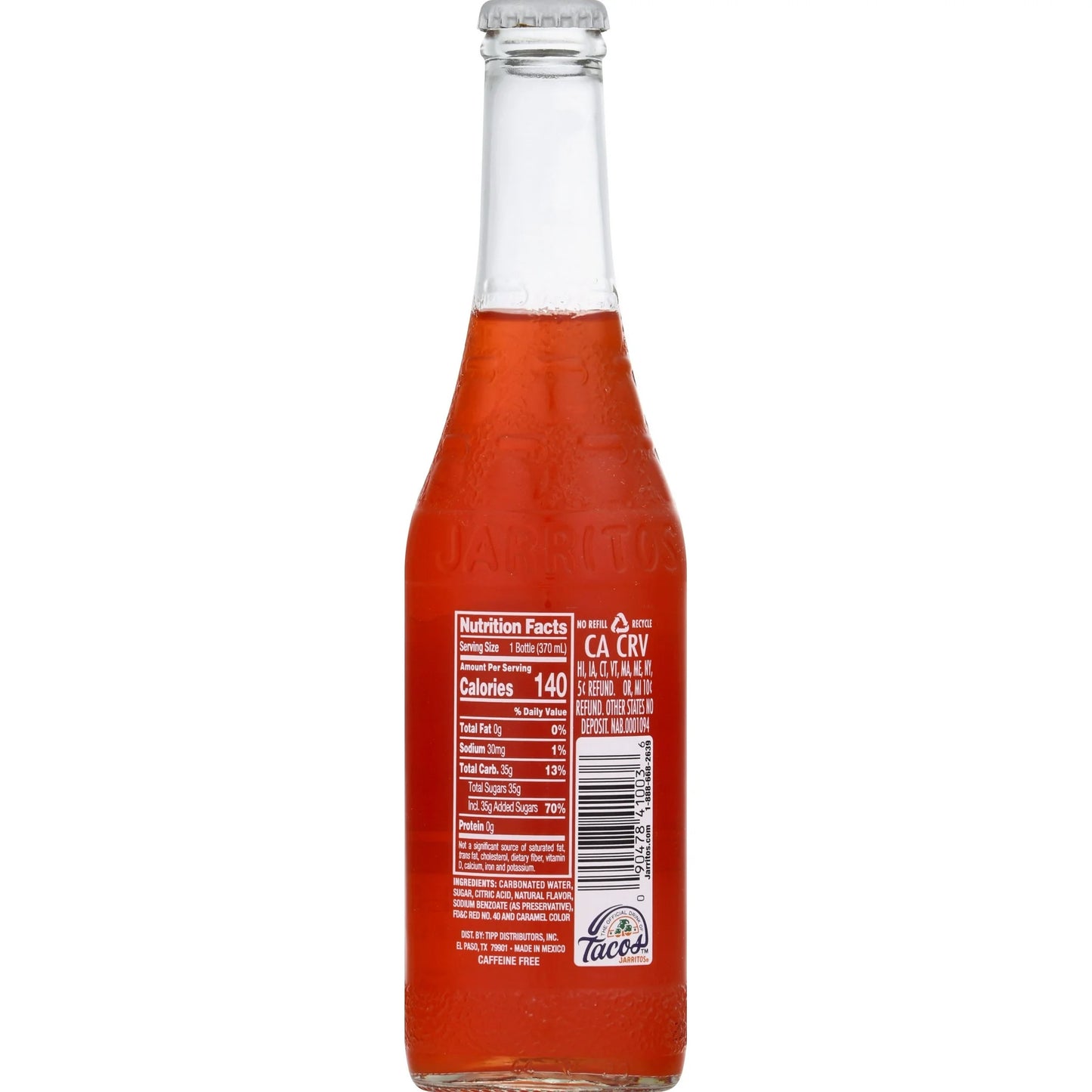 Jarritos Glass Bottle Fruit Punch