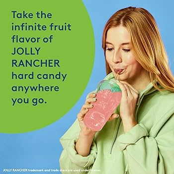 Jolly Rancher Singles To Go Watermelon Lemonade Drink Mix (0.71oz) – Convenient drink packets with a refreshing watermelon lemonade flavor.