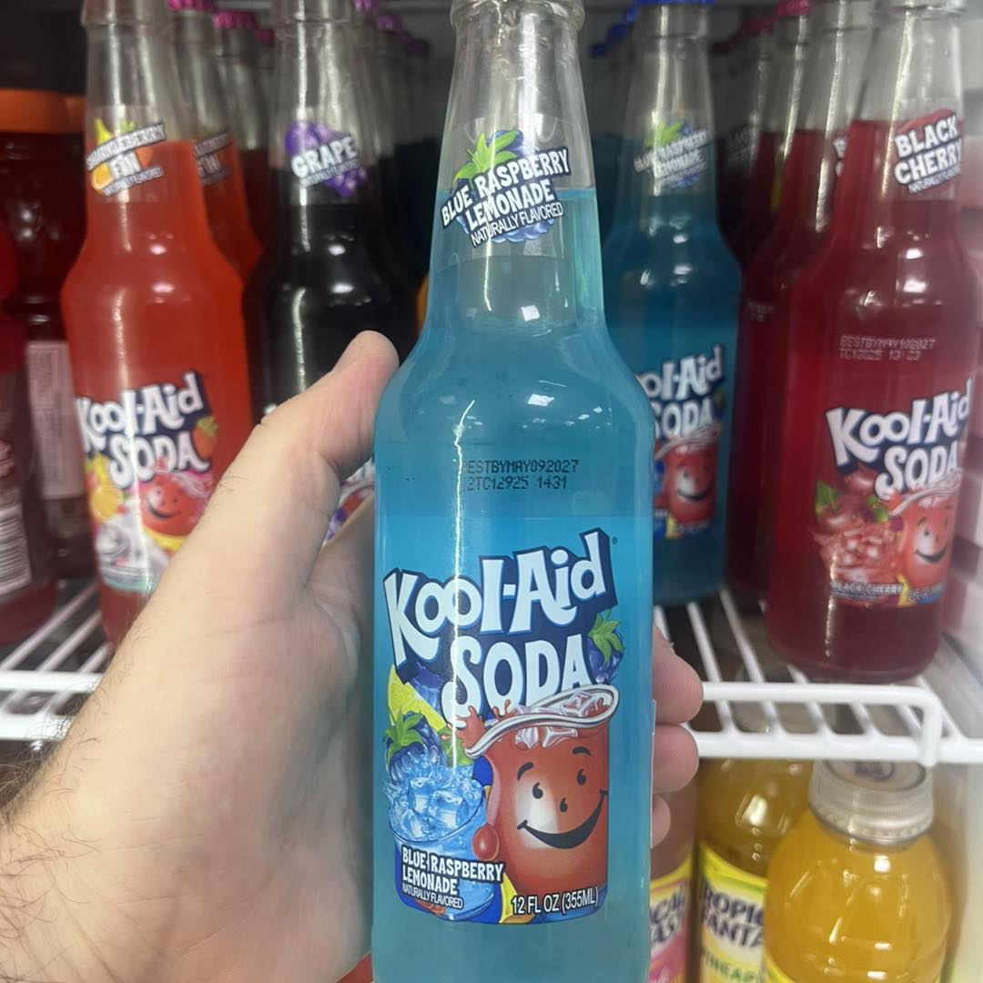 Kool-Aid Soda Blue Raspberry Lemonade – American Fizzy Drink Multipack