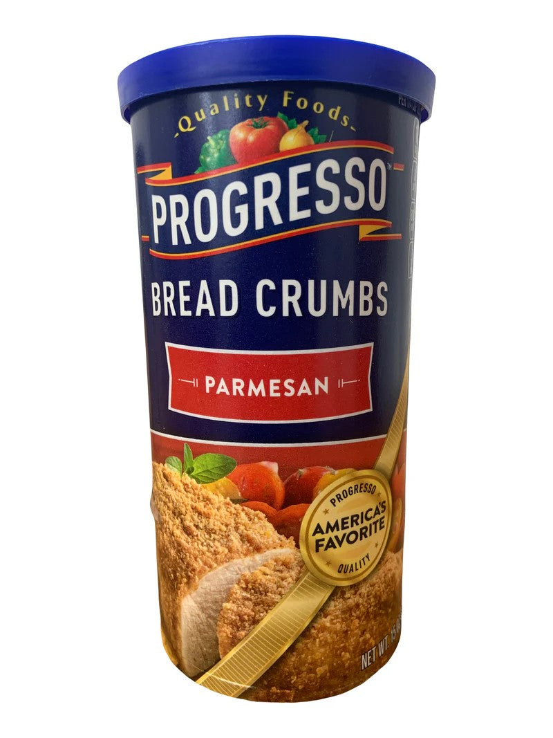 Progresso Parmesan Breadcrumbs – 12 Pack × 425 g | Cheesy & Crispy Coating