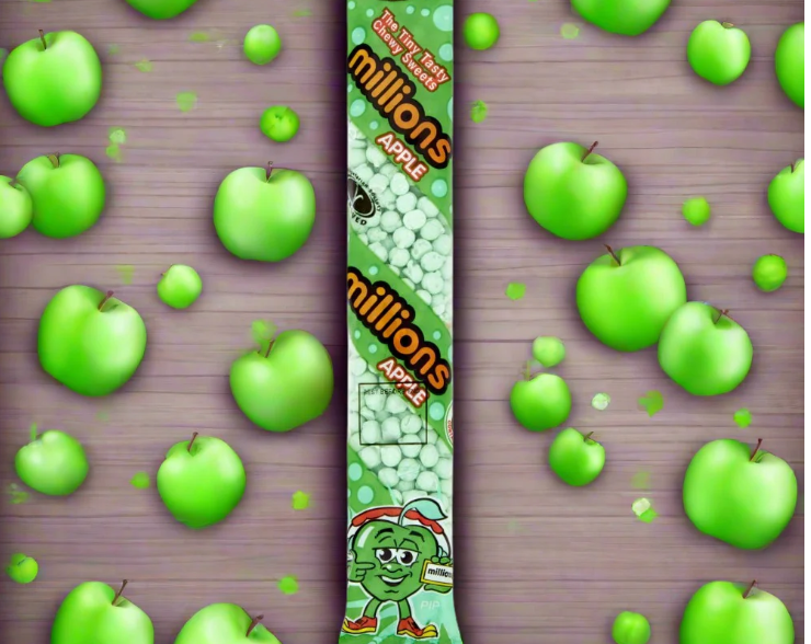 Chewy Apple Millions Sweets