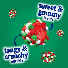 Nerds Gummy Clusters Frosty Share Pouch 12-pack, each 85 g, with chewy gummies and tangy Nerds candy.