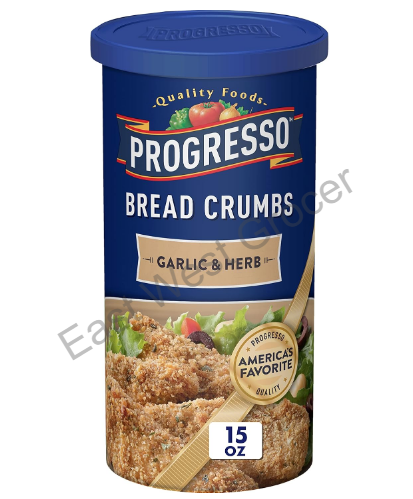 Progresso Garlic & Herb Breadcrumbs 425 g – USA Import, UK Warehouse Fast Delivery, No Customs – Seasoned Garlic Bread Crumbs for Chicken, Casseroles & Pasta Toppings