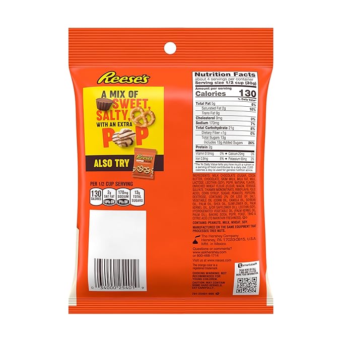 Reese’s Popped Snack Mix 113g