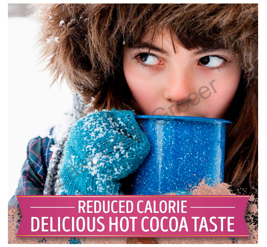 Swiss Miss Reduced Calorie Milk Chocolate Hot Cocoa Mix – USA Import | Low Calorie Hot Chocolate Drink | UK Stock | No Customs Fees | Guilt-Free Indulgence