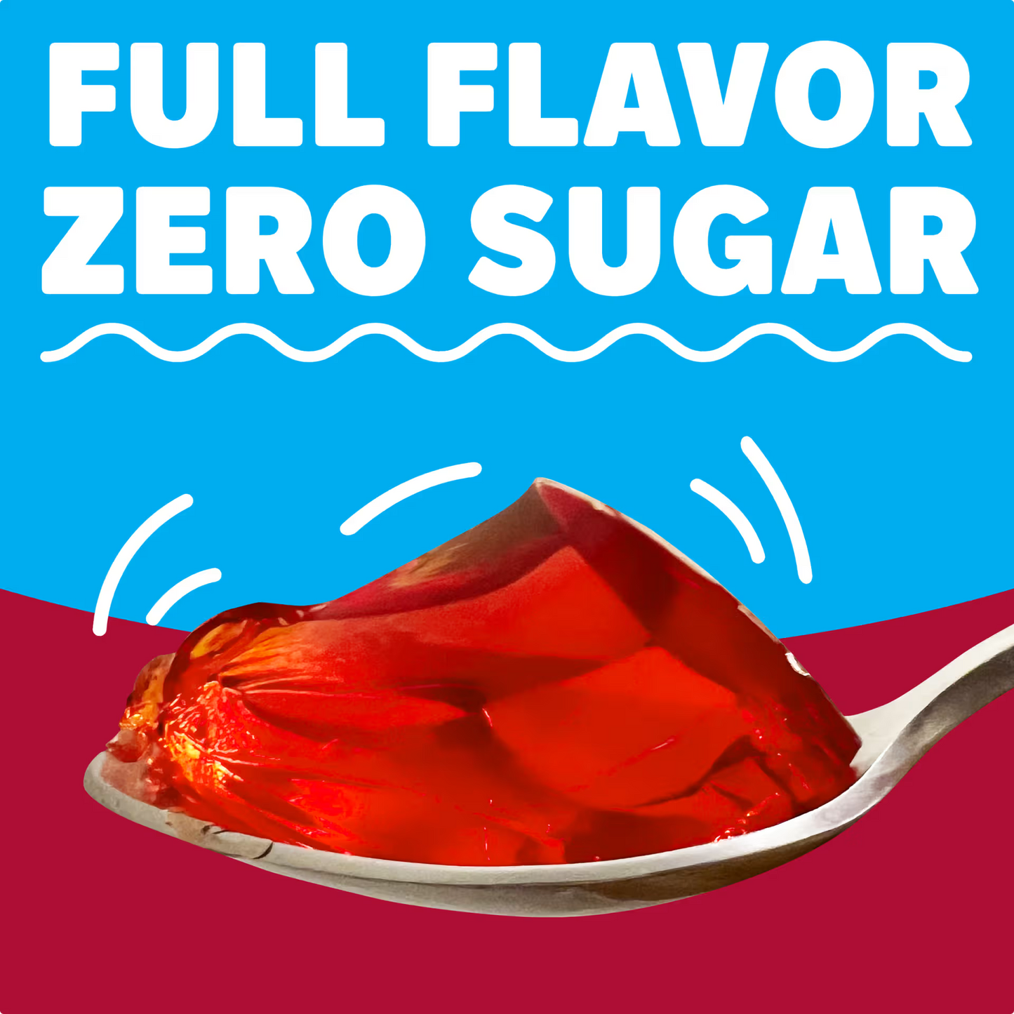 Jell-O Sugar Free Cherry Gelatin dessert mix package