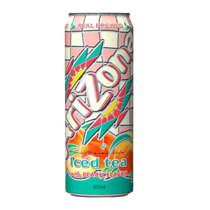 Peach tea refreshment