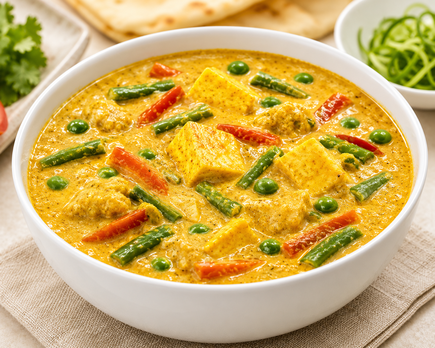 ASHOKA SHAHI NAVRATAN KORMA READY-TO-EAT INDIAN VEGETABLE CURRY 280G – CREAMY MUGHALAI STYLE VEGETARIAN MEAL