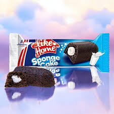 Like Home chocolate sponge cake roll with cream filling served and packaged 40g snack