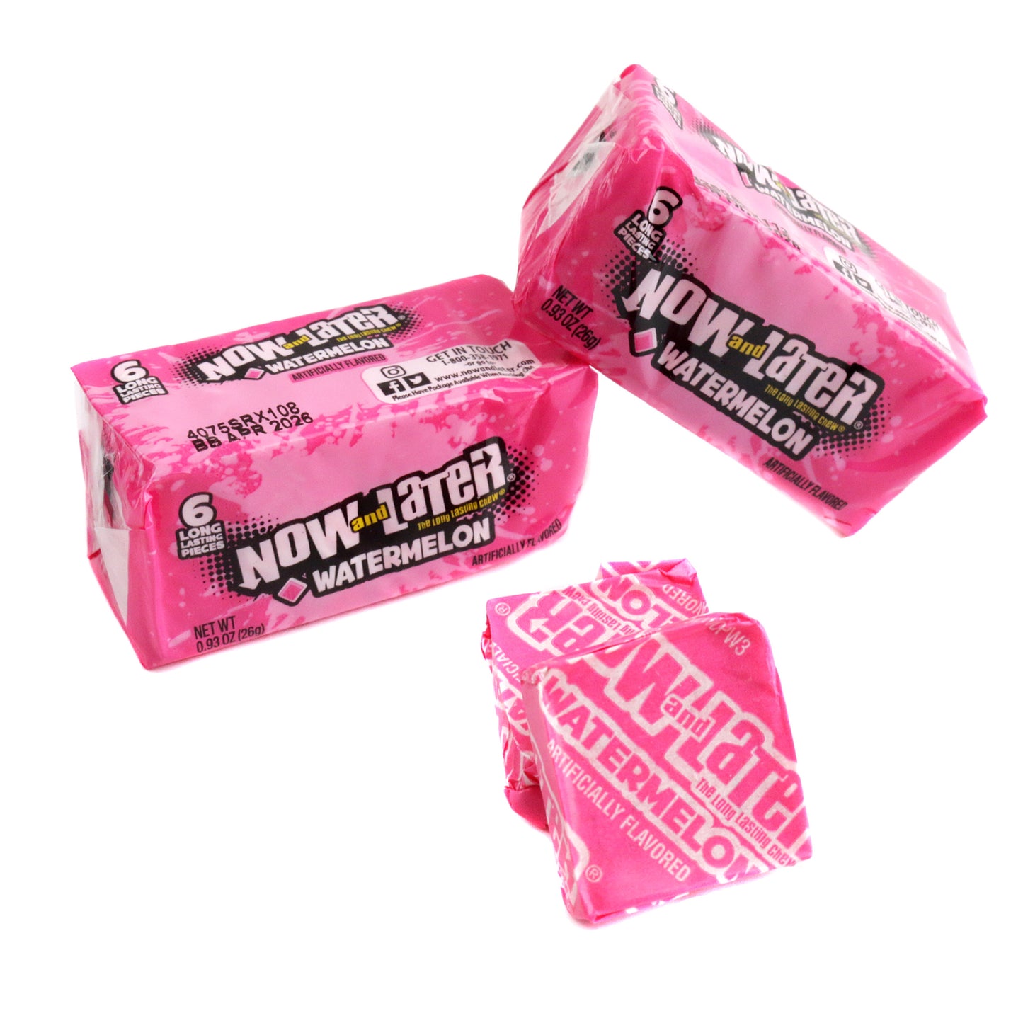 Now and Later Watermelon Chewy Candy