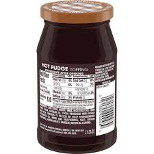 Smucker’s Hot Fudge Topping jars – 12 × 340 g, smooth chocolate sauce for sundaes, brownies, and desserts