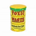 Toxic Waste Sour Candy Drum Yellow 12 pack 42g each – extreme sour candy UK