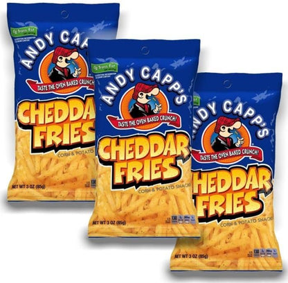 Bug's Pantry Andy Capp's Cheddar Fries 85g - American Crisps