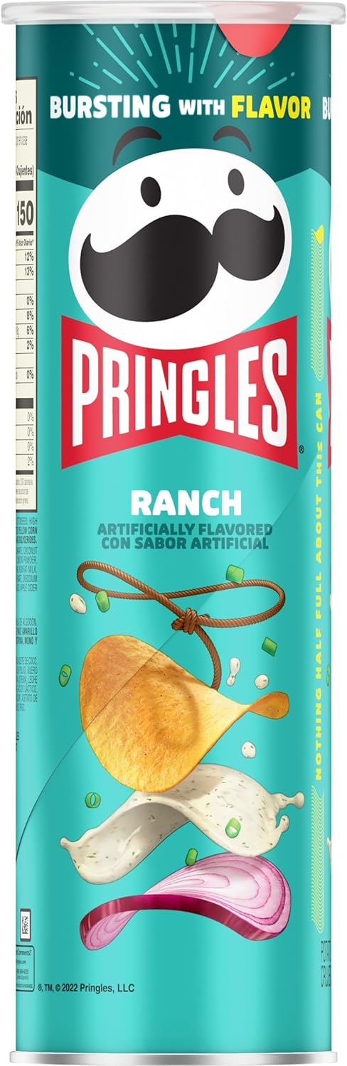 Pringles Crisps Ranch 168 g