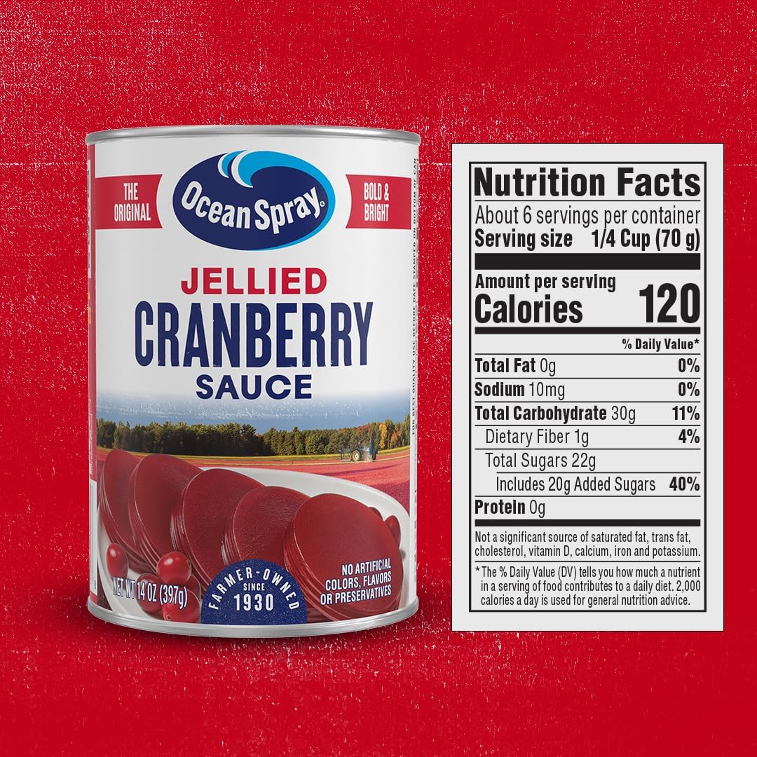 Ocean Spray Jellied Cranberry Sauce 397g