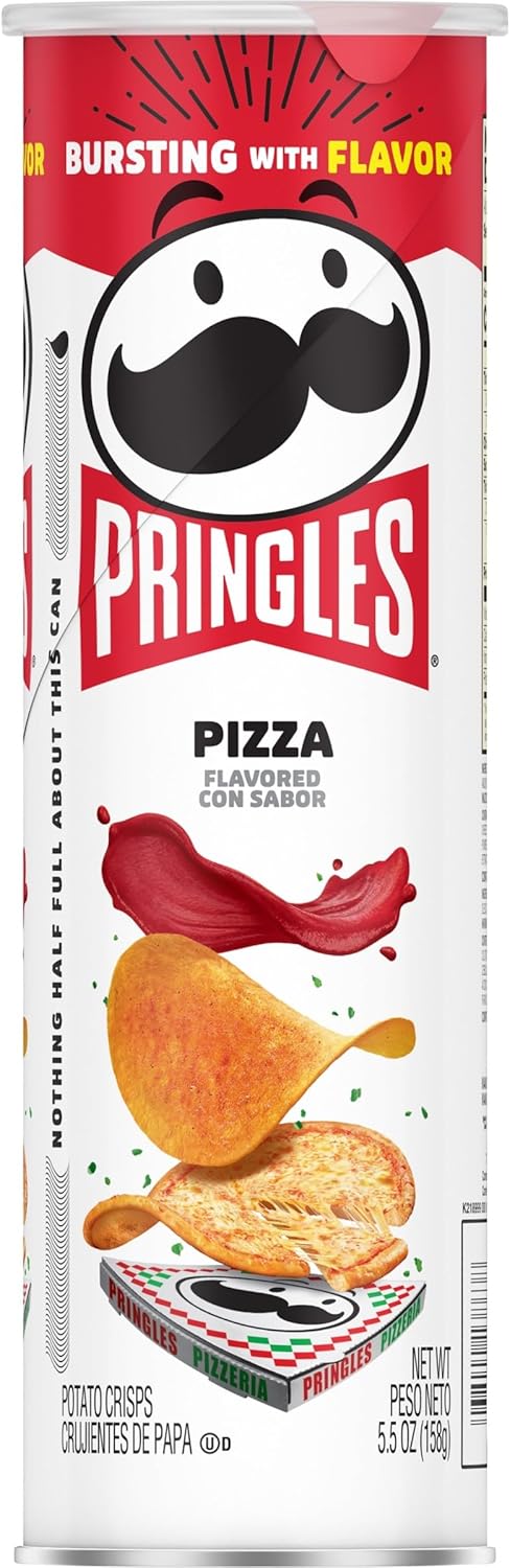 Pringles Pizza Potato Crisps, 5.5 oz