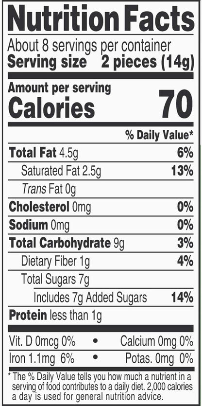 Baker's German's Sweet Chocolate Bar 4oz 113g