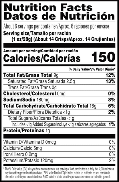 Pringles Pizza Potato Crisps, 5.5 oz