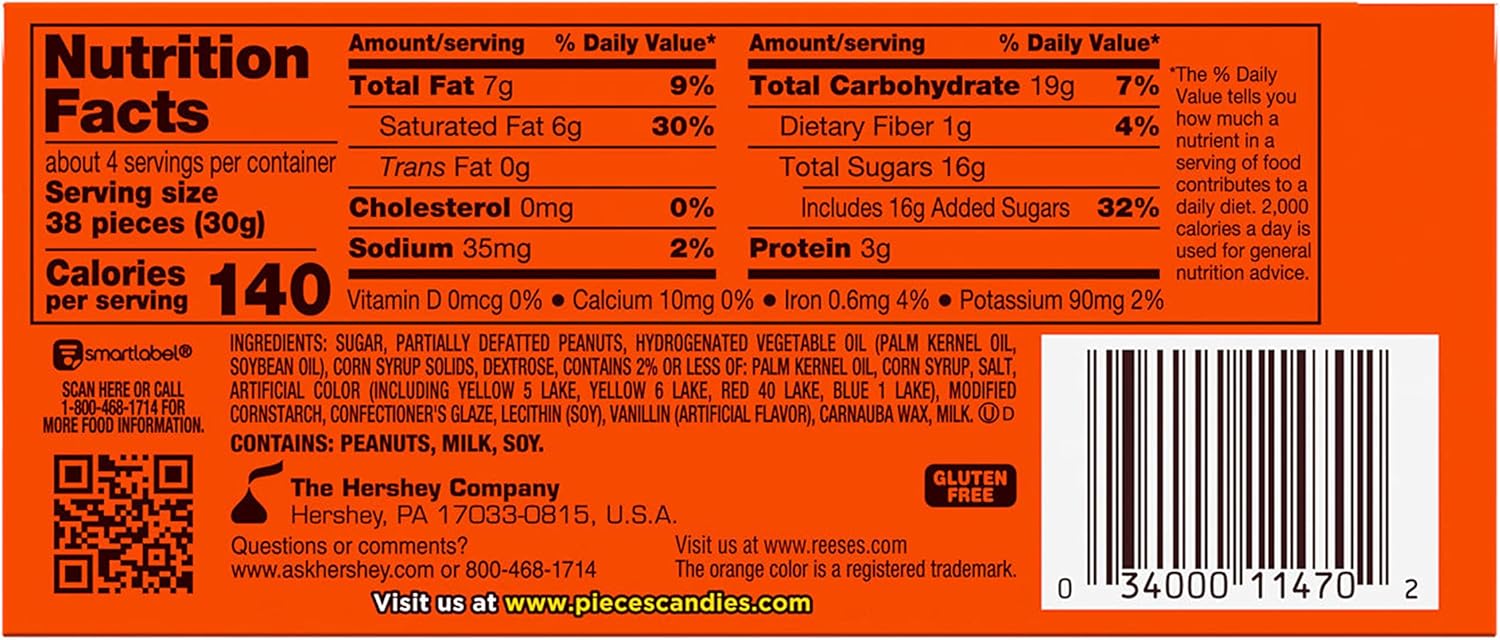 Reese's Pieces Peanut Butter Theatre Box 113g