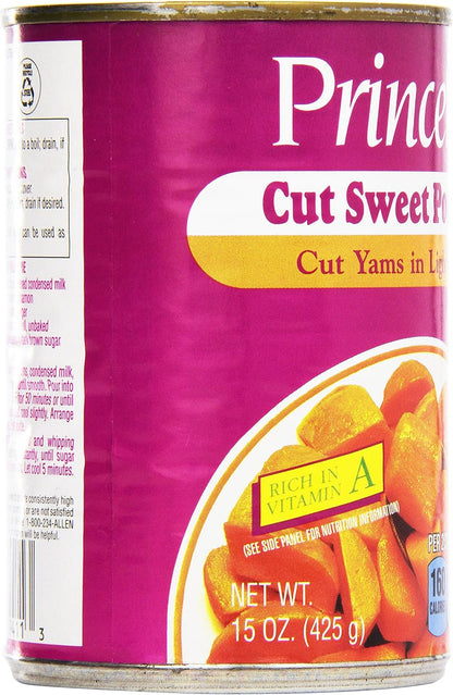 Princella Cut Yams in Light Syrup 425g