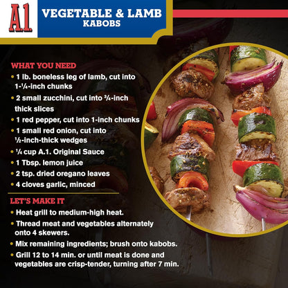 A.1. Condiment for Steaks and Meats 142g Bottles