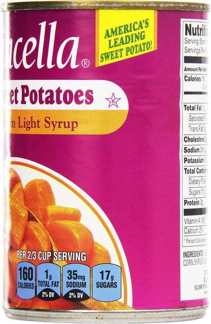 Princella Cut Yams in Light Syrup 425g
