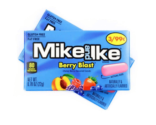 Mike & Ike Berry Blast 22g (0.78oz) BBE 31 OCT