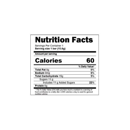 Close-up of a Cherry Airheads Bar highlighting its glossy, stretchy taffy.