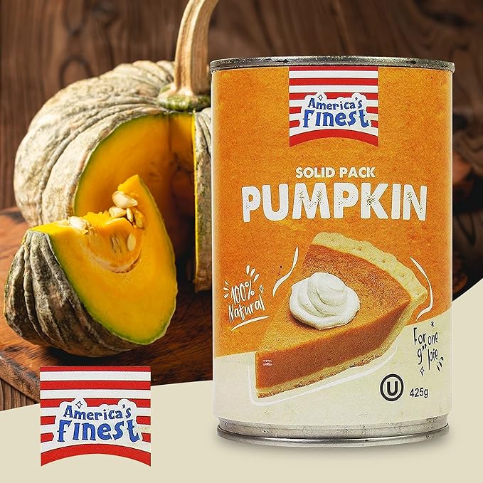 America's Finest Solid Pack Pumpkin 15 oz can