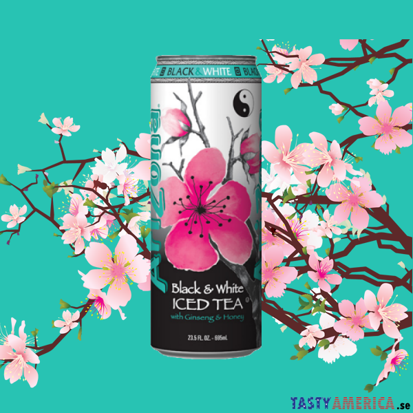 Arizona Black & White Iced Tea with Ginseng and Vitamin C