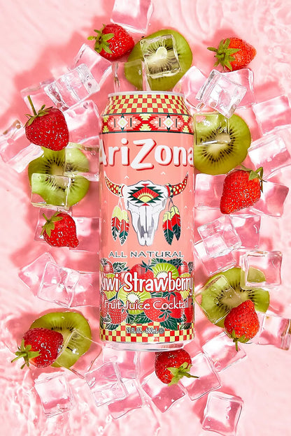 Arizona Kiwi & Strawberry Juice Cocktail – US Import Fruity Refreshment