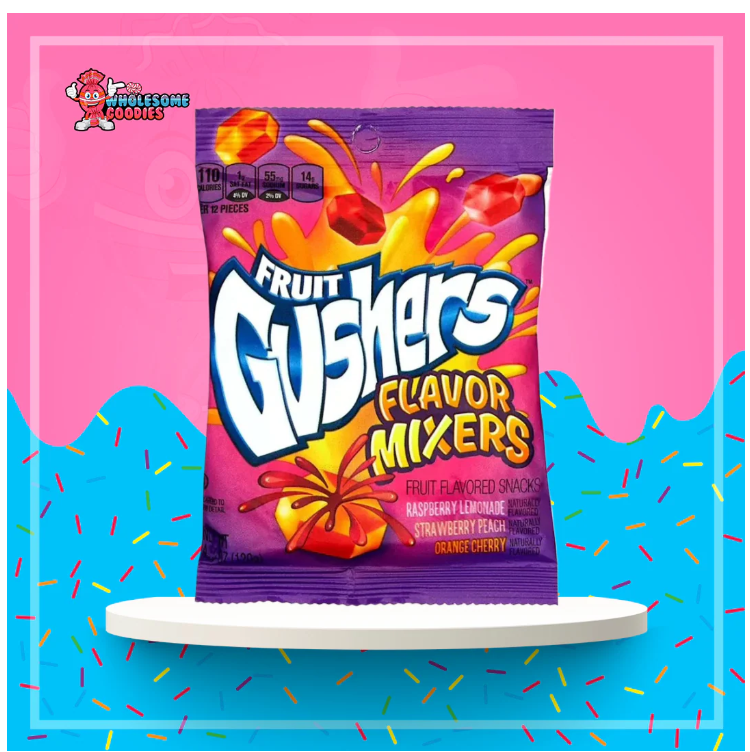 BC Gushers Flavour Mixers Variety Pack