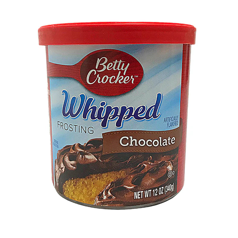 Betty Crocker Whipped Chocolate Frosting 8 × 454 g – light and creamy chocolate frosting