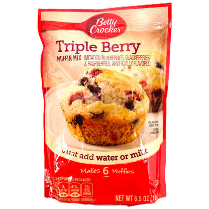 Betty Crocker Triple Berry Muffin Mix 