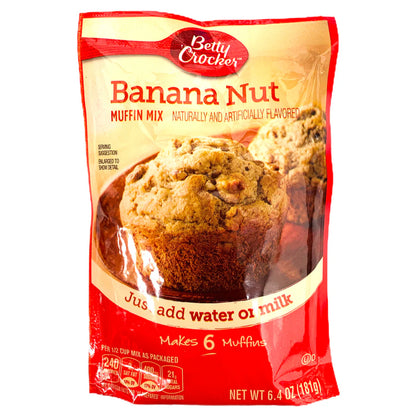 Betty Crocker Quick Muffin Mix Banana Nut