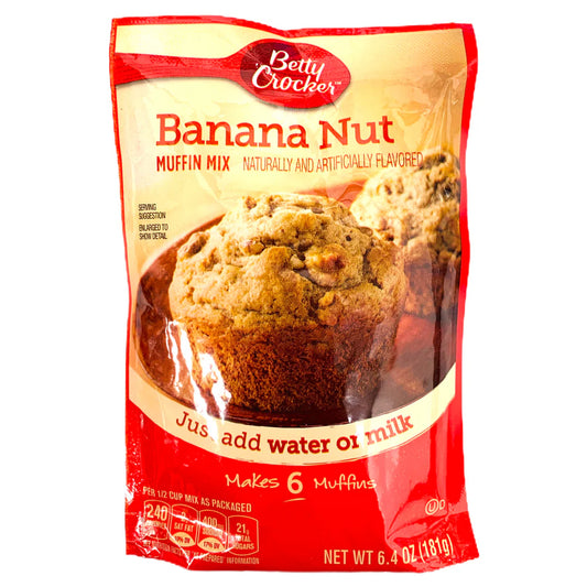 Betty Crocker Quick Muffin Mix Banana Nut
