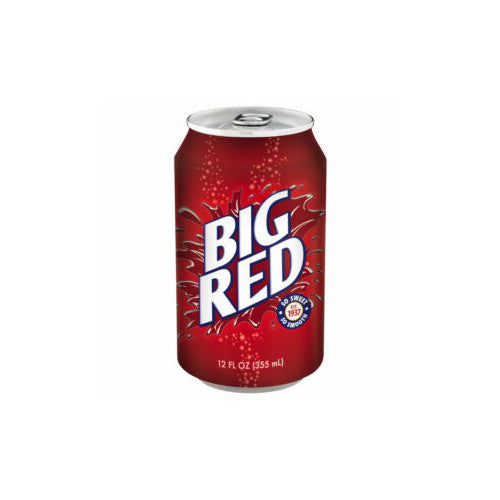 Big Red American Soda – Sweet Red Cream Soda with Citrus Twist 
