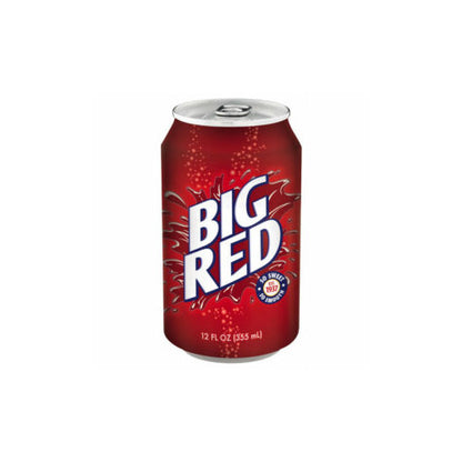 Big Red American Soda – Sweet Red Cream Soda with Citrus Twist 