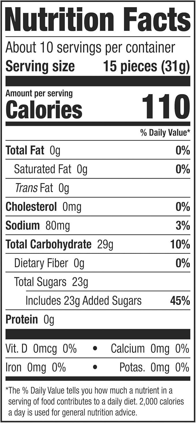 Brach's Classic Candy Corn 311 g – tri-colored orange, yellow, and white Halloween candy