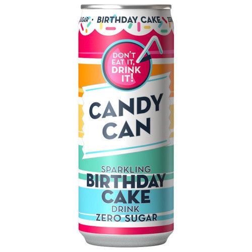Candy Can Birthday Cake Fizz