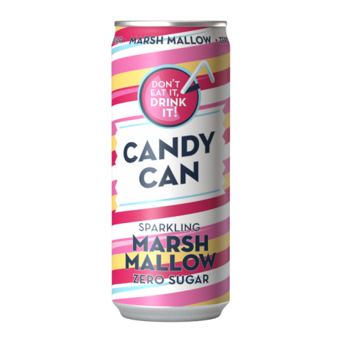 Candy Can Marshmallow Sparkling Water – Fizzy Candy Drink (Gluten-Free)
