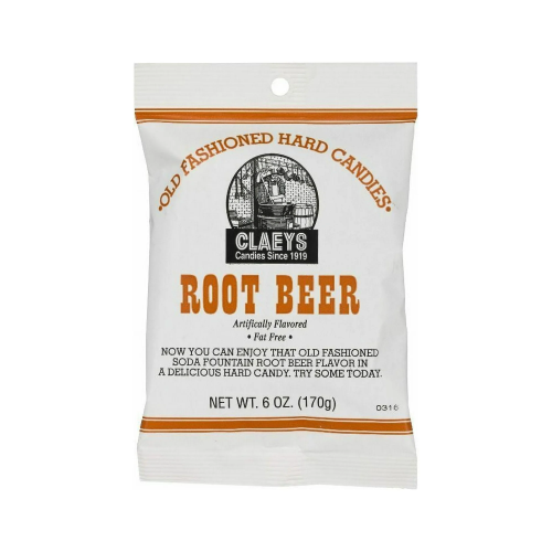 Claeys Soda-Flavour Hard Candies Root Beer