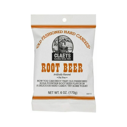 Claeys Soda-Flavour Hard Candies Root Beer