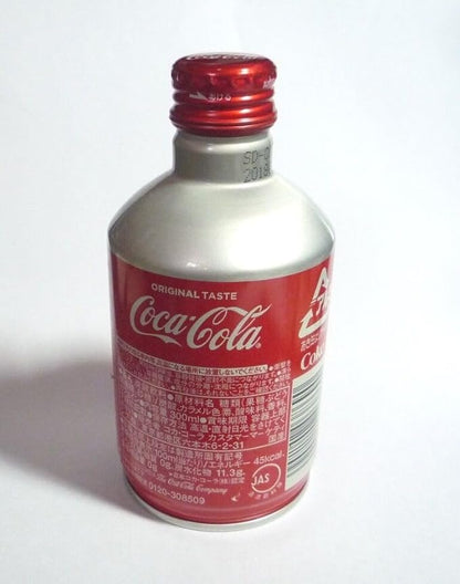 Coke Regular Japanese Aluminium Collector Bottle