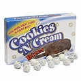 Taste of Nature Cookies n Cream Bites theater box – creamy white chocolate with crunchy cookie pieces