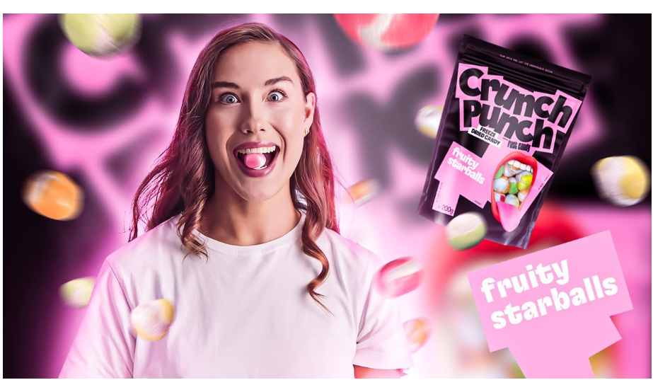 Crunch Punch Freeze-Dried Fruity Starballs