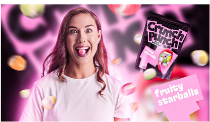 Crunch Punch Freeze-Dried Fruity Starballs